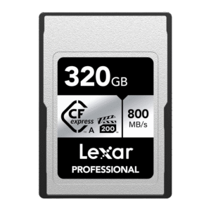 Lexar 320GB Professional CFast Type-A Memory Card Silver