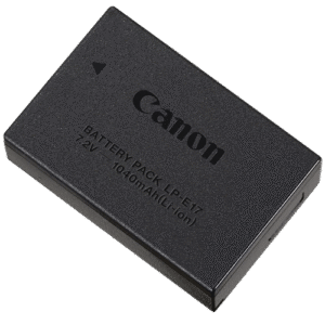 Canon Crop E-17 Battery