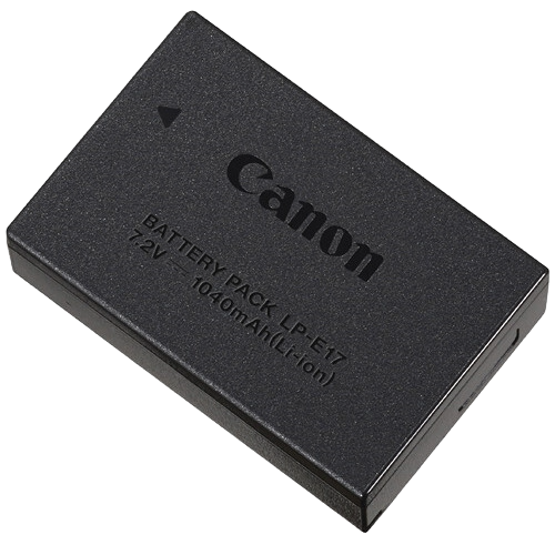 Canon Crop E-17 Battery